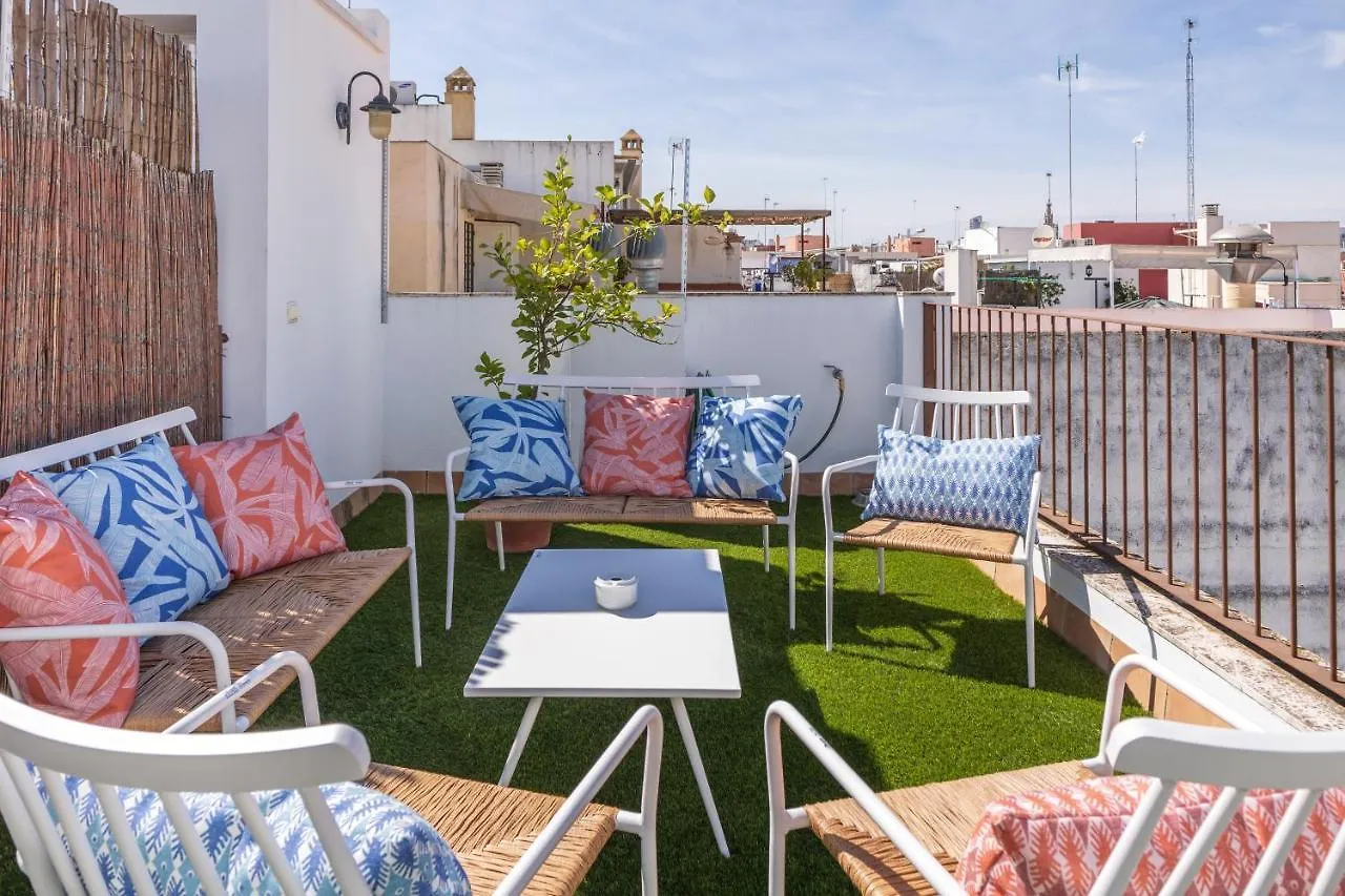 Tentudia Charming Apartments With Private Roof-Top Or Patio In San Bernardo By Ocityzen 0*, Seville